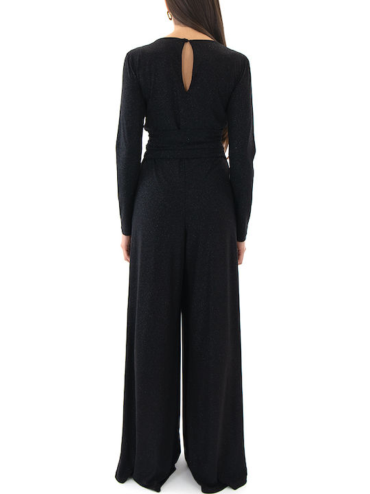 Zoya Black One-piece Jumpsuit