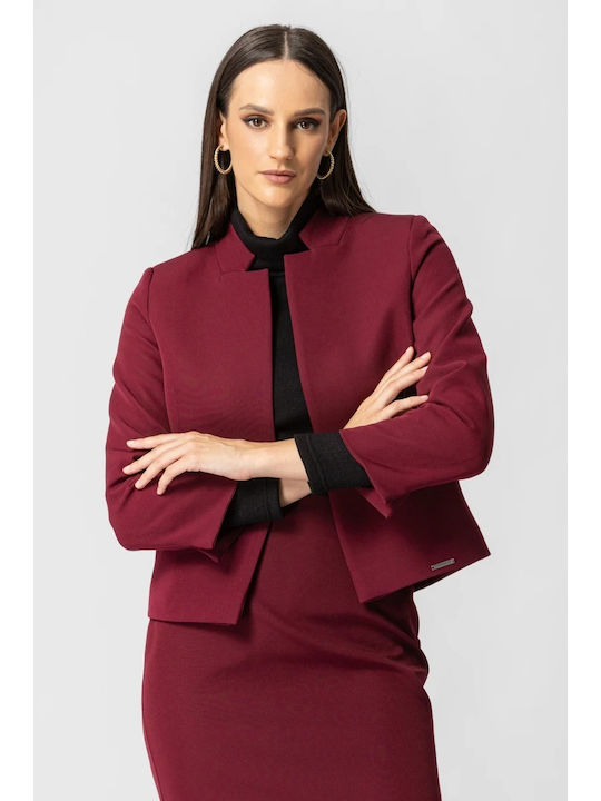 Women's Bolero Burgundy