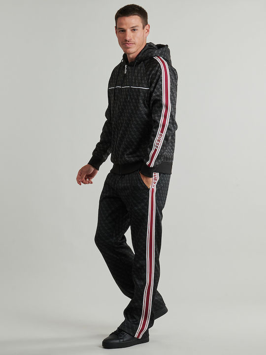 Sweatshirt with Hood Black