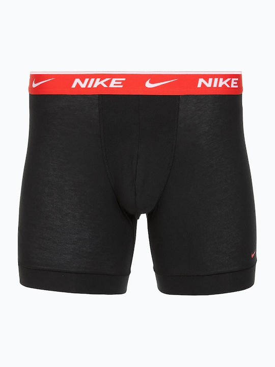 Everyday Cotton Stretch Herren Boxershorts Schwarz 3Packung