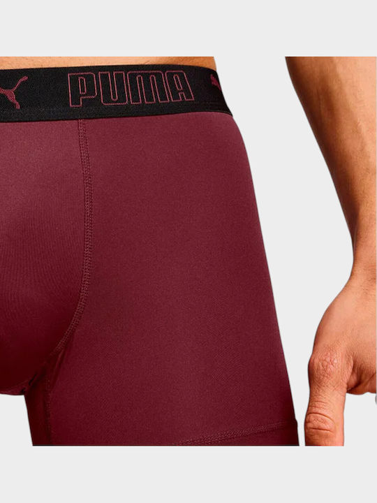 Herren Boxershorts Burgundisch 1Packung