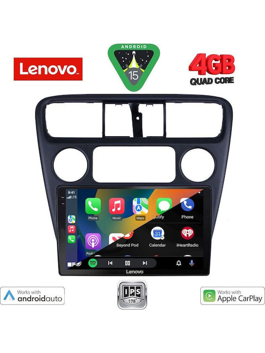 Lenovo Car Audio System for Honda Accord 1998-2004 (Bluetooth/USB/AUX/WiFi/GPS/Apple-Carplay/Android-Auto) with Touch Screen 9"