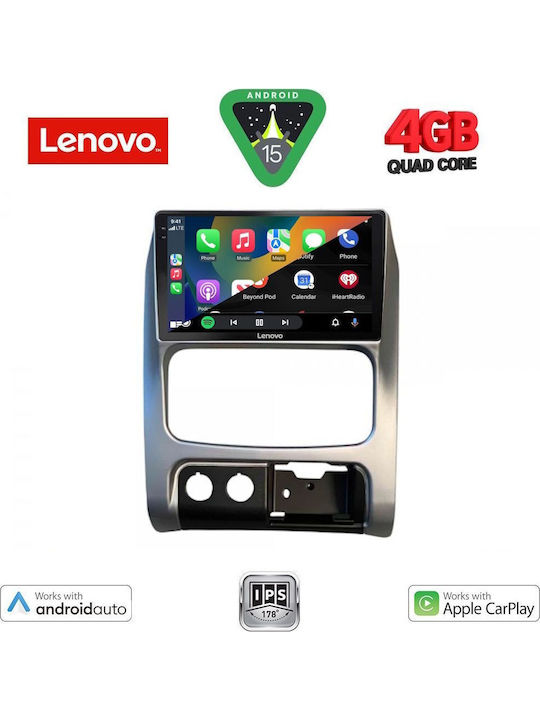 Lenovo Car Audio System for Jeep Cherokee / Liberty 2002-2007 (Bluetooth/USB/AUX/WiFi/GPS/Apple-Carplay/Android-Auto) with Touch Screen 9"