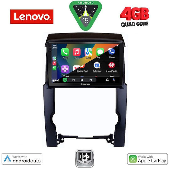 Lenovo Car Audio System for Kia Sorento 2009-2014 (Bluetooth/USB/AUX/WiFi/GPS/Apple-Carplay/Android-Auto) with Touch Screen 10"