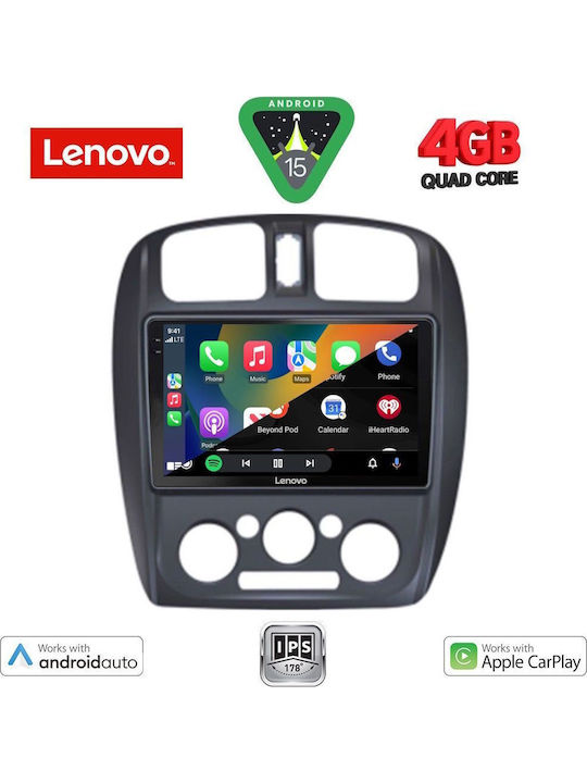 Lenovo Car Audio System for Mazda 323 1998-2004 (Bluetooth/USB/AUX/WiFi/GPS/Apple-Carplay/Android-Auto) with Touch Screen 9"