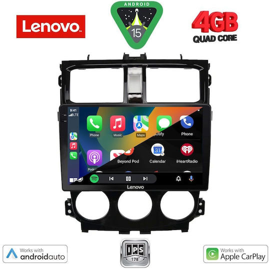 Lenovo Ηχοσύστημα Αυτοκινήτου για Mitsubishi Colt 2013-2023 (Bluetooth/USB/AUX/WiFi/GPS/Apple-Carplay/Android-Auto) με Οθόνη Αφής 9"