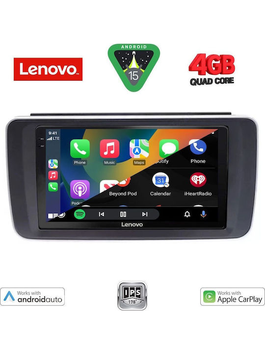 Lenovo Car Audio System for Nissan Leaf 2018 (Bluetooth/USB/AUX/WiFi/GPS/Apple-Carplay/Android-Auto) with Touch Screen 9"