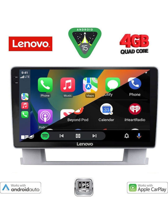 Lenovo Car Audio System for Opel Astra 2011-2016 (Bluetooth/USB/AUX/WiFi/GPS/Apple-Carplay/Android-Auto) with Touch Screen 9"