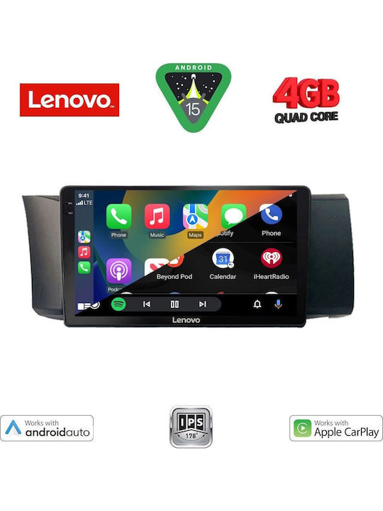 Lenovo Автомобилна Аудио Система (Блутут/USB/AUX/WiFi/GPS/Apple-Carplay/Android-Auto) с Тъчскрийн 9"