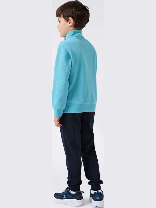 Kids Sweatpants Set Light Blue 2 Pieces