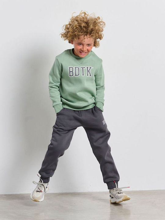Kids Sweatpants Set Sage 2pcs