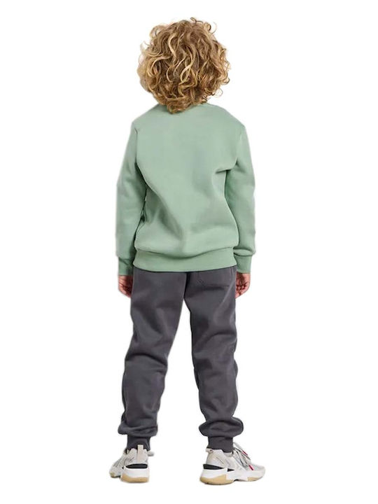 Kids Sweatpants Set Sage 2pcs
