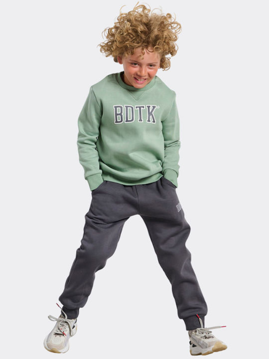 Kids Sweatpants Set Sage 2pcs