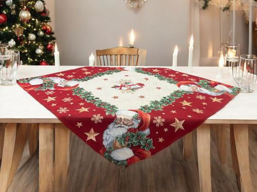 Linea Home Коледно Покривка за маса Каре Д90xШ90см.