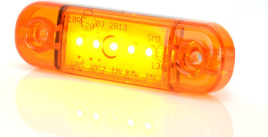 Led Position Light 711 W97.2 12v-24v Orange Was