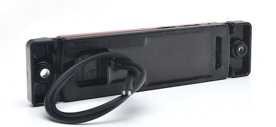 Led Position Light 1236 W45ns 12v-24v Red Was
