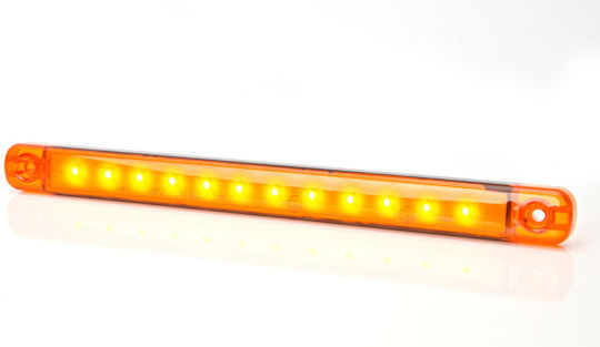 LED-Positionsleuchte 720 W97.5 12V-24V Orange War