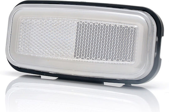 Lumină de poziție LED 1404 W199 12v-24v Albă Was