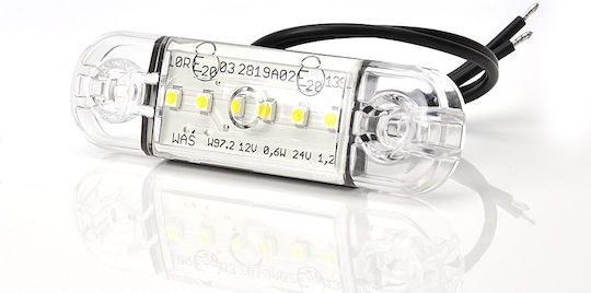 Led Position Light 713 W97.2 12v-24v White Was