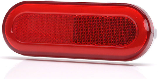 Lumină de poziție LED 1400 W198 12v-24v roșu Was