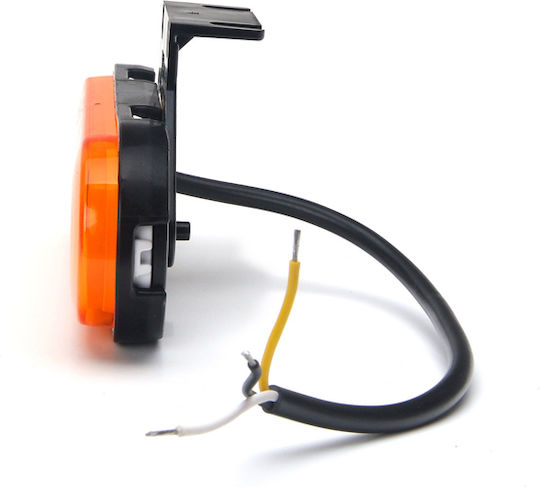 Led Position Light 1420 W198 12v-24v Orange Turn Signal Was