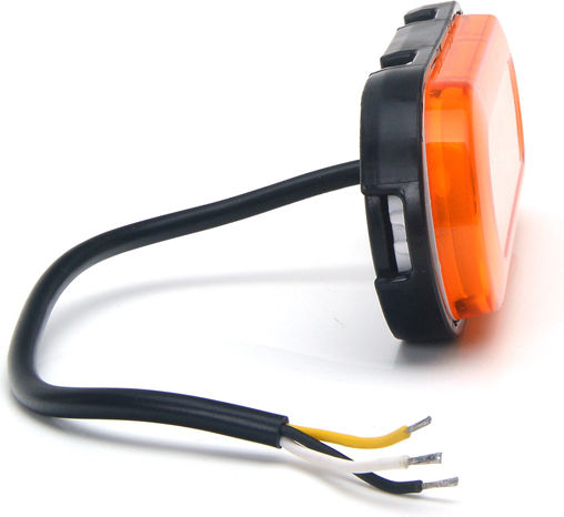 Led Position Light 1420 W198 12v-24v Orange Turn Signal Was