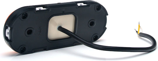 Led Position Light 1420 W198 12v-24v Orange Turn Signal Was