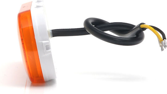 Led Position Light 1420 W198 12v-24v Orange Turn Signal Was