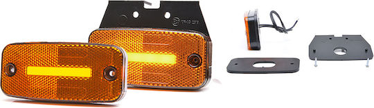 Led Position Light 1134 W157 12v-24v Orange Was