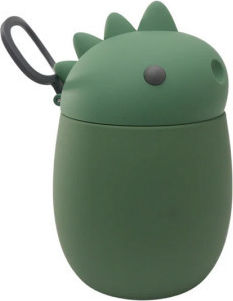 Asobu Bestie Kids Water Bottle Thermos Dinosaur Silicone 600ml