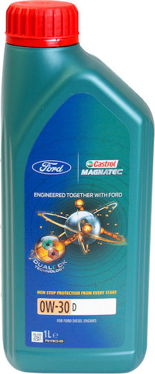 Castrol Ford Magnatec D Λάδι Αυτοκινήτου 0W-30 1lt