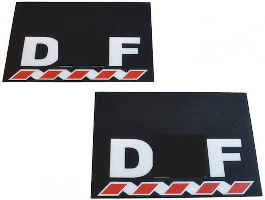 Rubber Car Mudguards Daf 480mm X 330mm