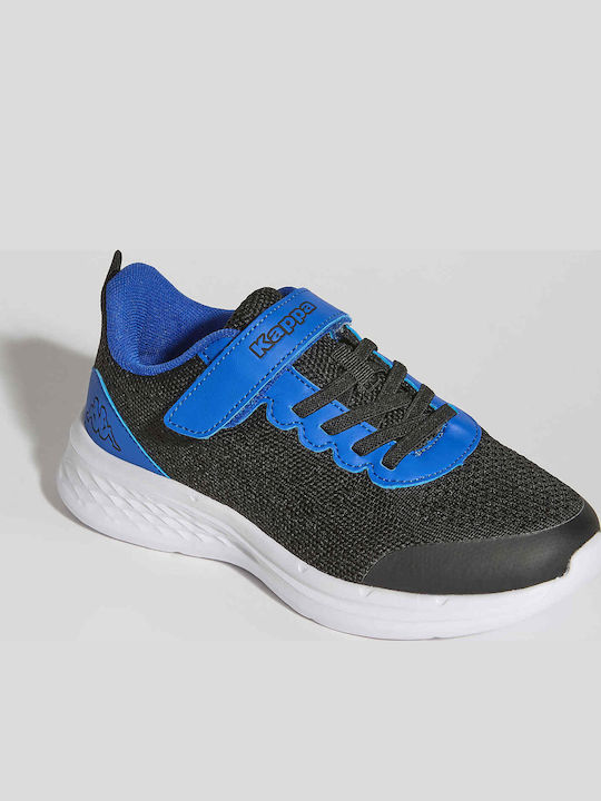 Kids Sports Shoes Running with Laces Black