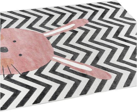 Madi Kids Synthetic Rug Rabbit 130x190cm