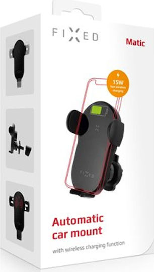 Fester Autotelefon-Halter Matic Schwarz