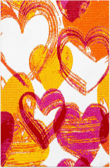 Decostar Kinder Teppich Herzen Rosa 200x250cm Decostar Kinder Teppich Herzen Rosa 200x250cm