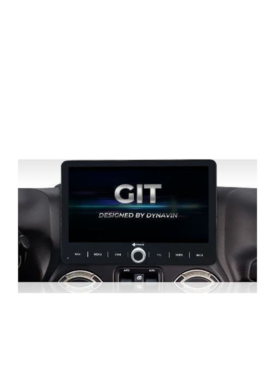 Dynavin Ηχοσύστημα Αυτοκινήτου για Jeep Wrangler 2007-2017 (Bluetooth/USB/AUX/WiFi/GPS/Apple-Carplay/Android-Auto) με Οθόνη Αφής 10"