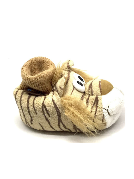 Kids Slippers Beige