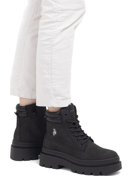 Stiefeletten Damen Schwarz