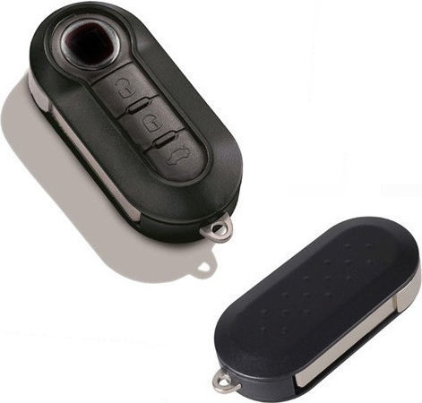 Foldable Remote Control Shell with 3 Buttons for Fiat Punto/Doblo/Fiat 500