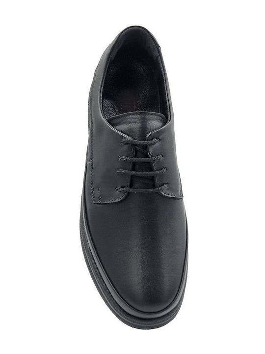 Men's Leather Casual Shoes Black