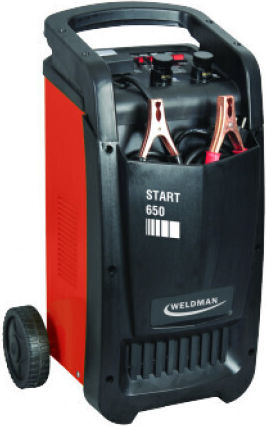 Weldman Start 650A Φορτιστής Μπαταρίας Αυτοκινήτου 650A 12/24V