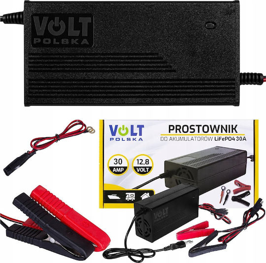 Volt Polska Batterieladegerät Für Auto & Motorrad 12V 30A