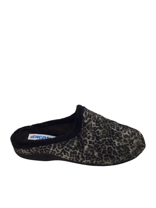 Anatomische Damen Hausschuhe Schwarze