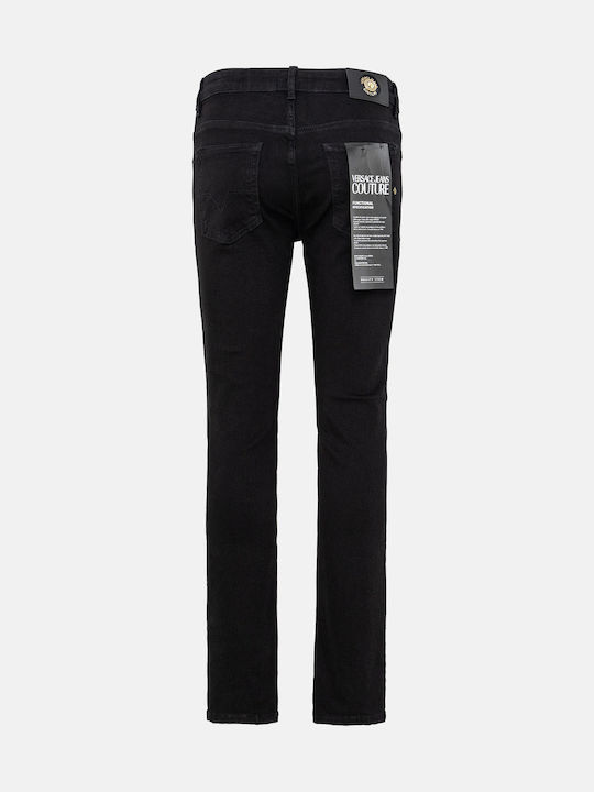 Milano Men's Jeans Pants With Slim Fit Black