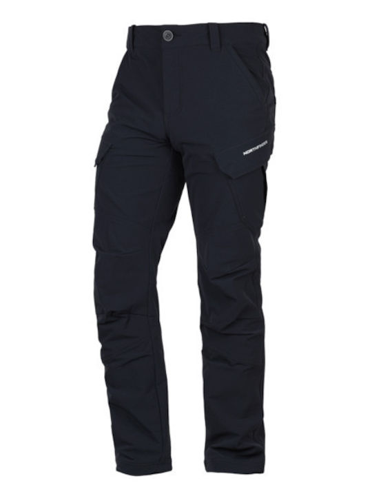 Northfinder Cargo Bărbați Lung Pantaloni de drumeție Negru