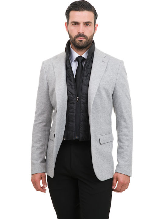 Мъжко жиле Gray