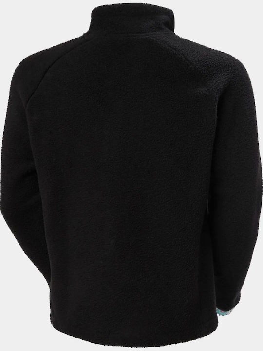 Panorama Ανδρική Ζακέτα Fleece Μαύρη
