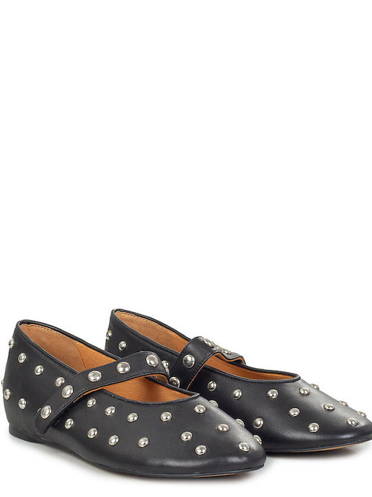 Inuovo Ballerinas With strap Black