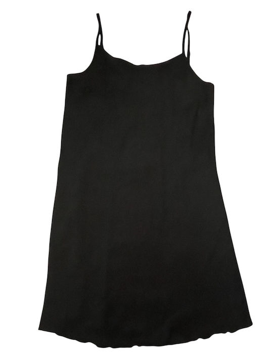 Luna Women's Robe with Nightdress Black 6302 Luna Women's Robe with Nightdress Black 6302